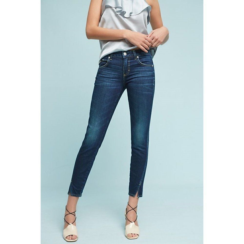 Amo | Twist Mid-Rise Skinny Cropped Jeans